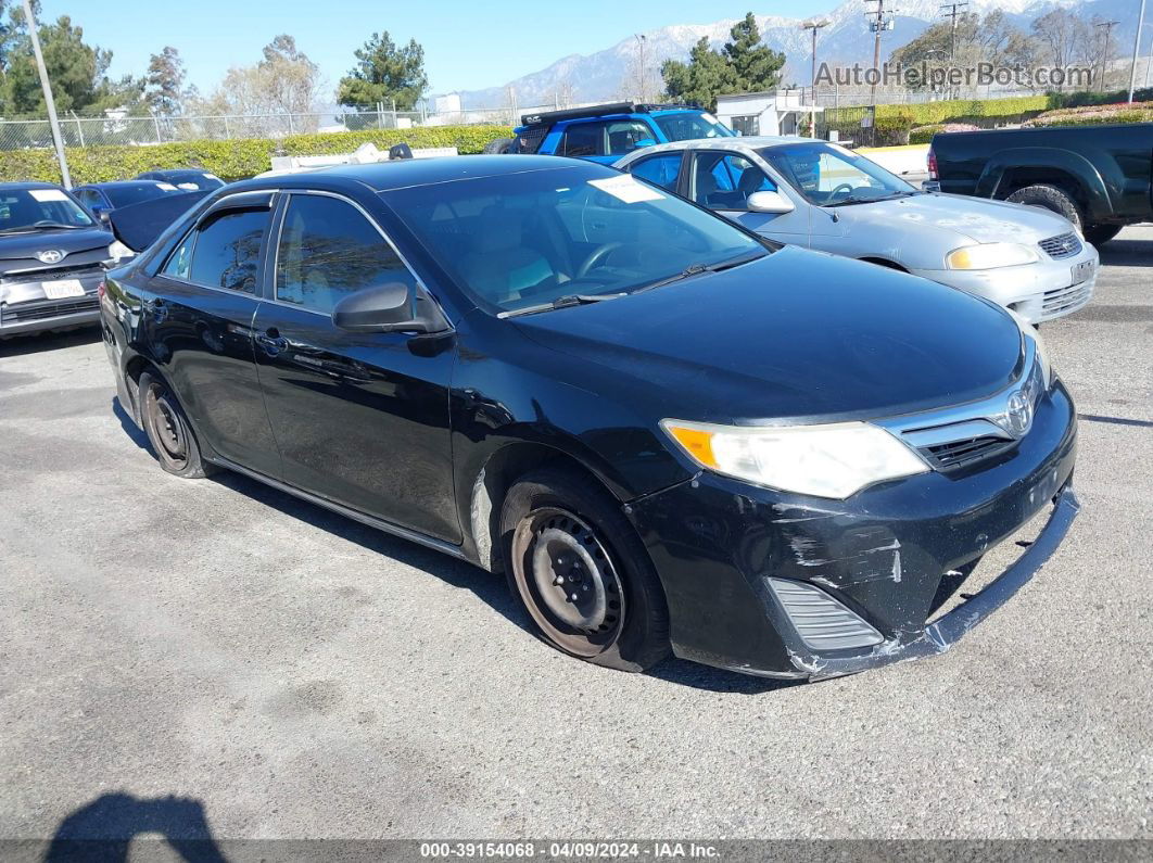 2014 Toyota Camry Le Черный vin: 4T1BF1FK1EU405561