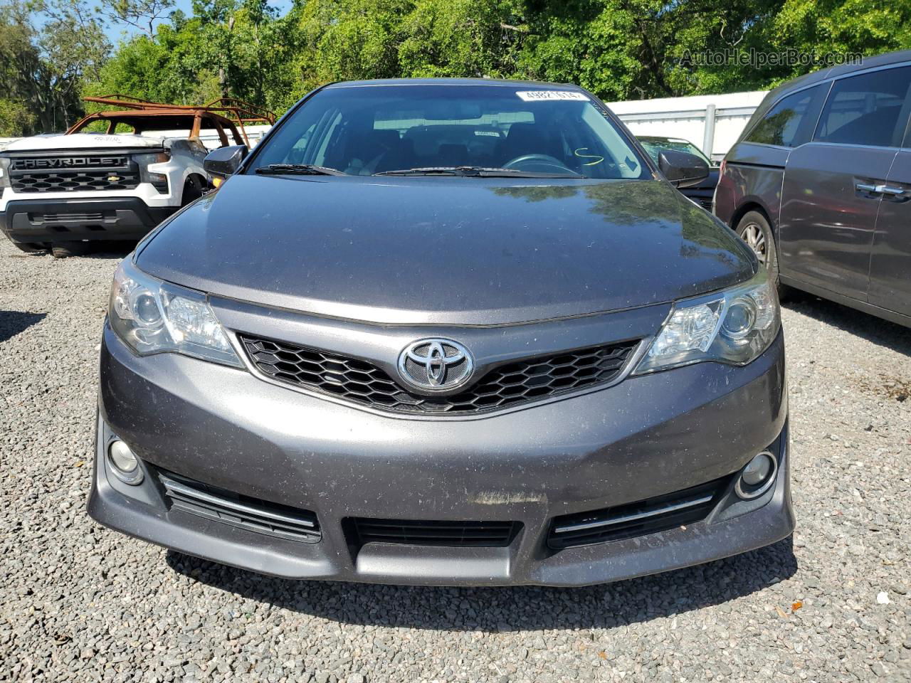 2014 Toyota Camry L Gray vin: 4T1BF1FK1EU409562