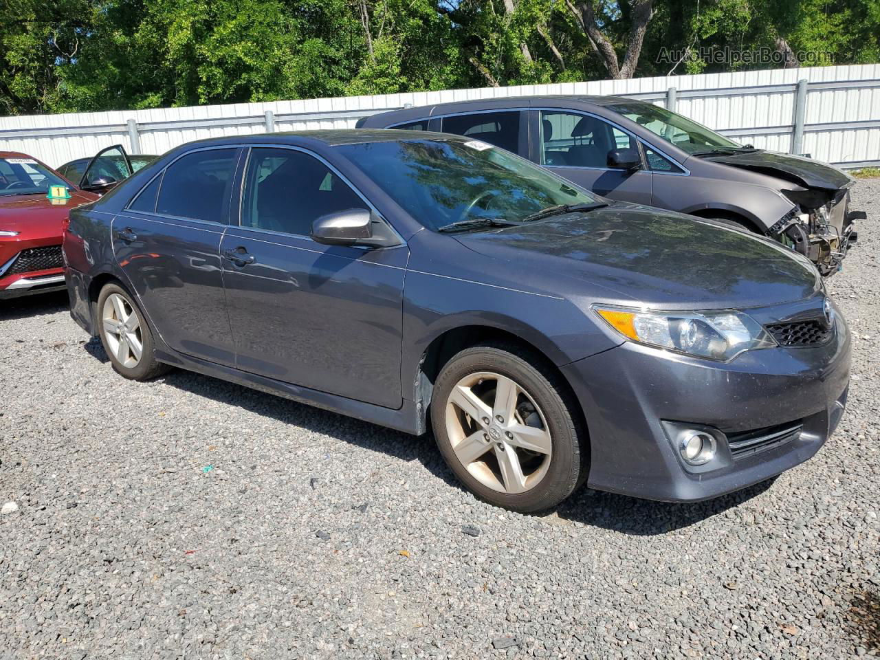 2014 Toyota Camry L Gray vin: 4T1BF1FK1EU409562