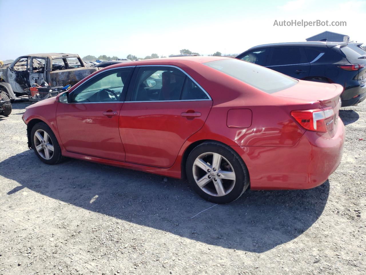 2014 Toyota Camry L Red vin: 4T1BF1FK1EU834702