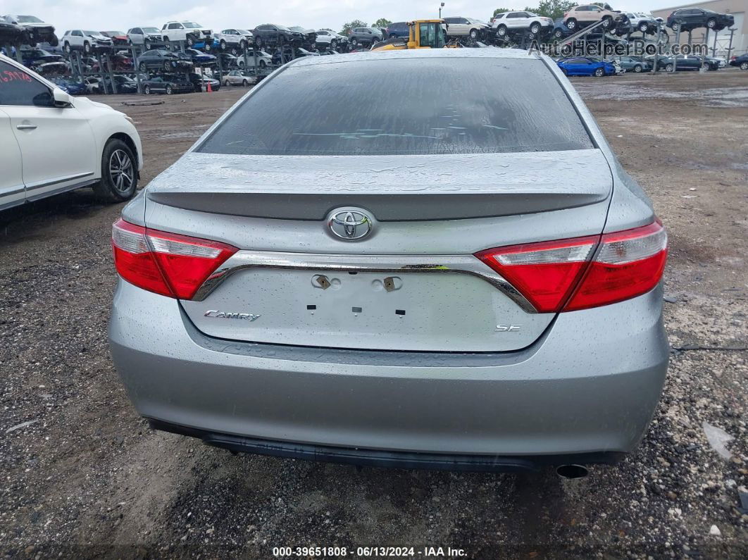 2016 Toyota Camry Se Серебряный vin: 4T1BF1FK1GU145231