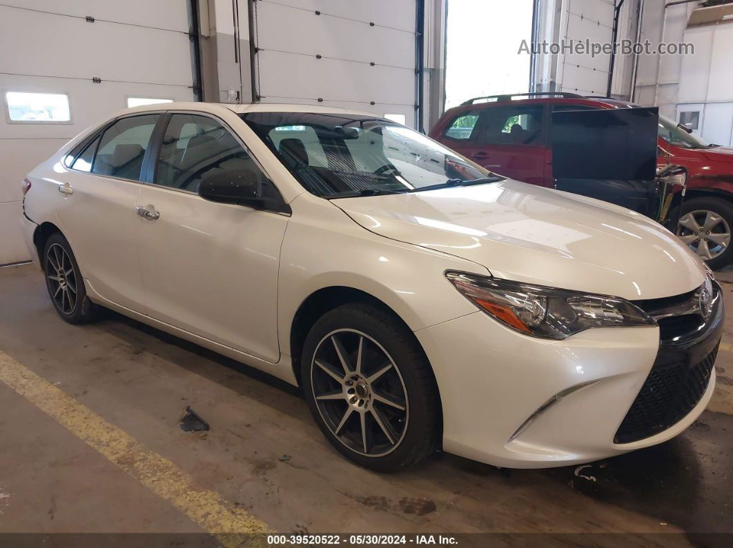 2016 Toyota Camry Se White vin: 4T1BF1FK1GU147500