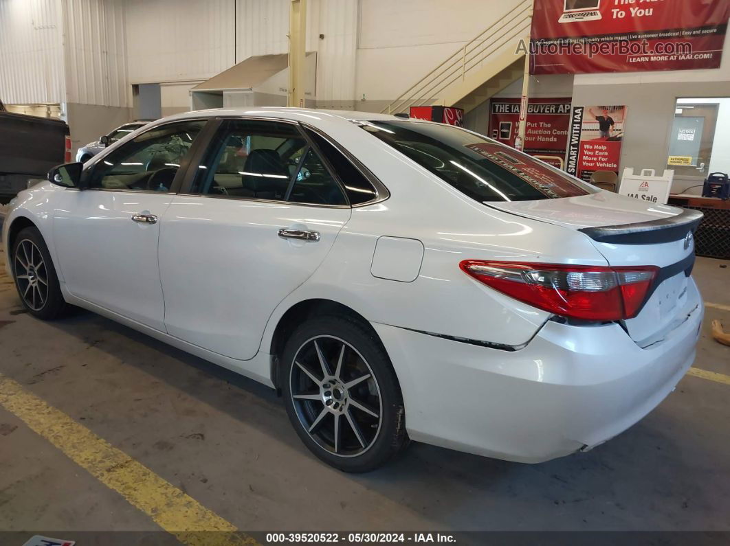 2016 Toyota Camry Se Белый vin: 4T1BF1FK1GU147500