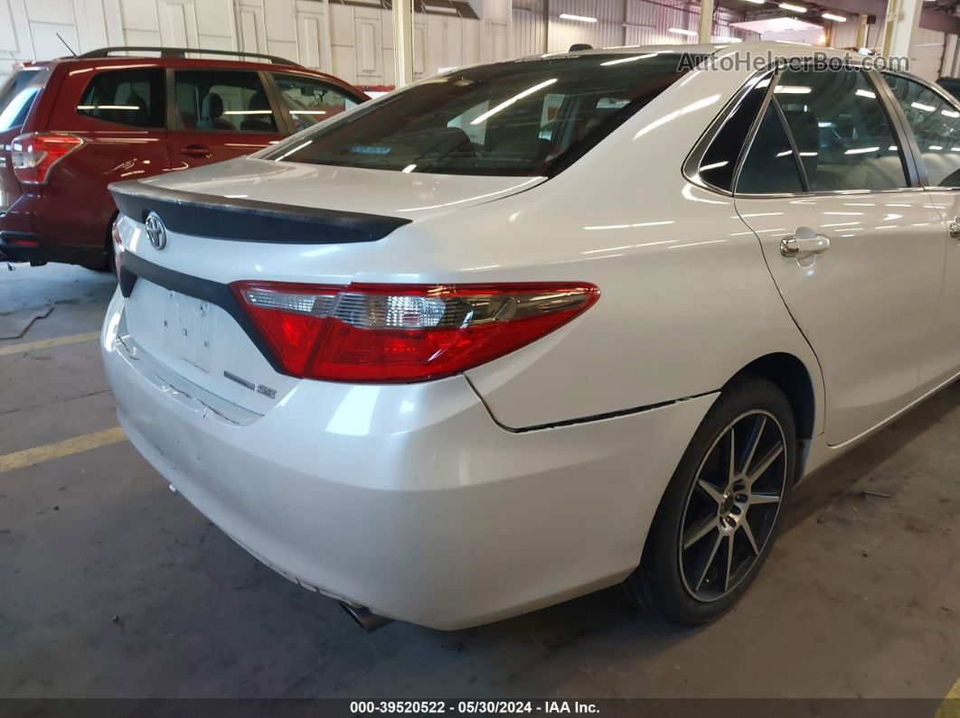 2016 Toyota Camry Se Белый vin: 4T1BF1FK1GU147500