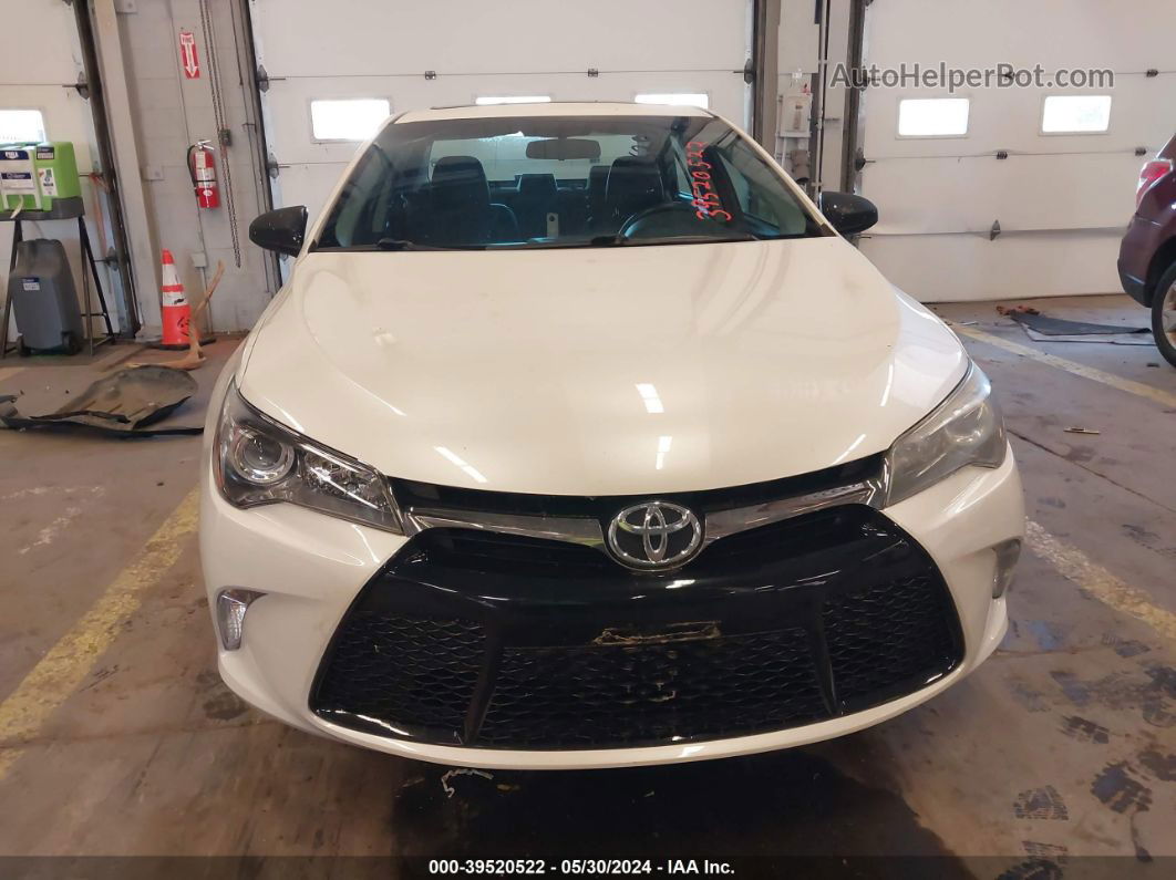 2016 Toyota Camry Se Белый vin: 4T1BF1FK1GU147500