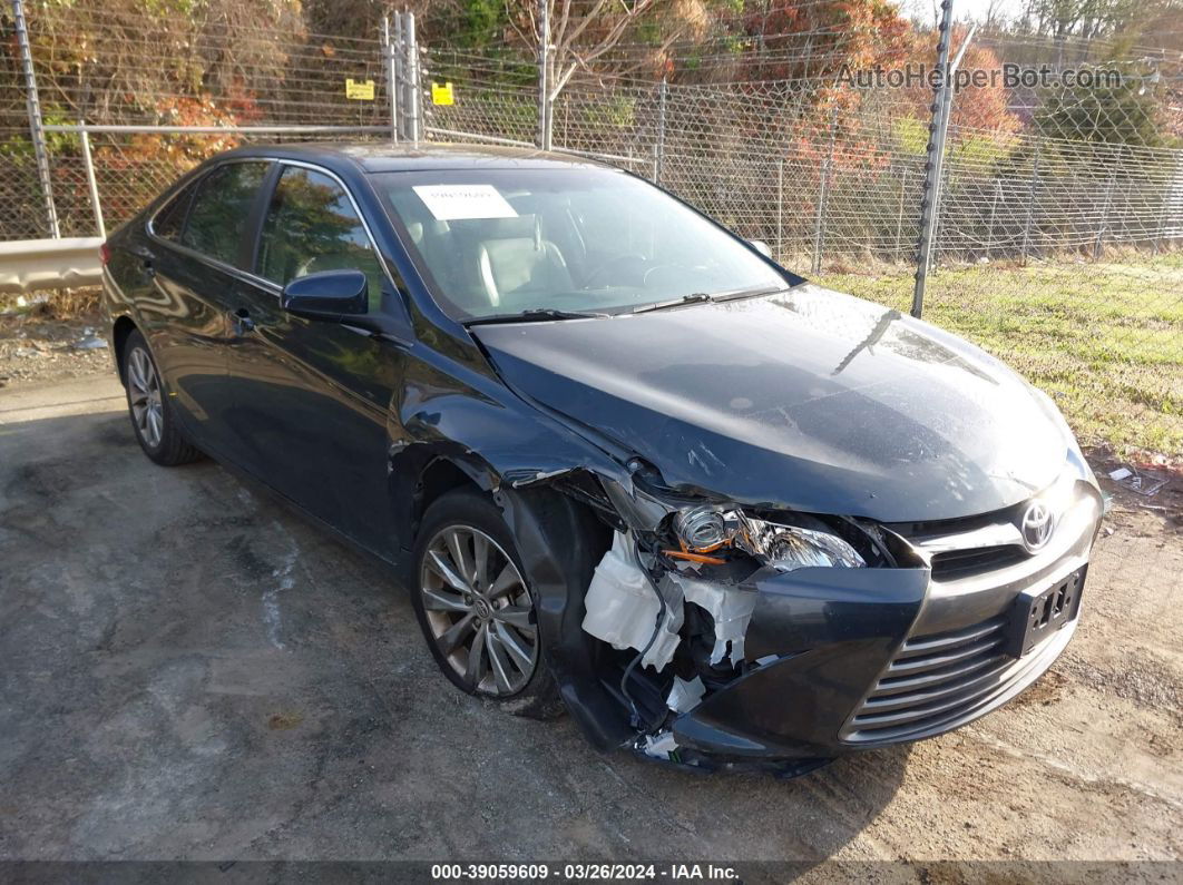 2016 Toyota Camry Xle Dark Blue vin: 4T1BF1FK1GU150638