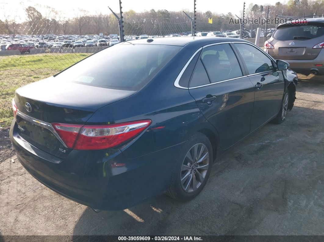 2016 Toyota Camry Xle Dark Blue vin: 4T1BF1FK1GU150638