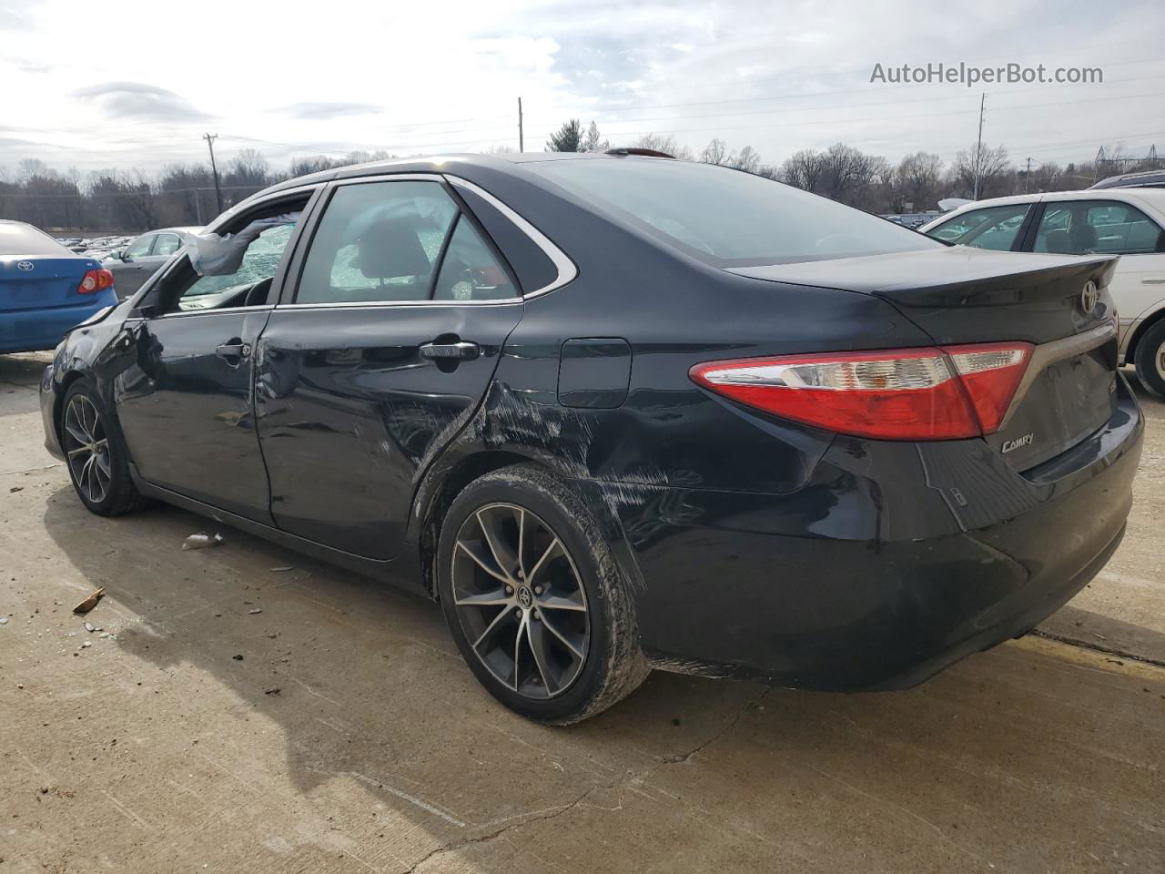 2016 Toyota Camry Le Black vin: 4T1BF1FK1GU169660