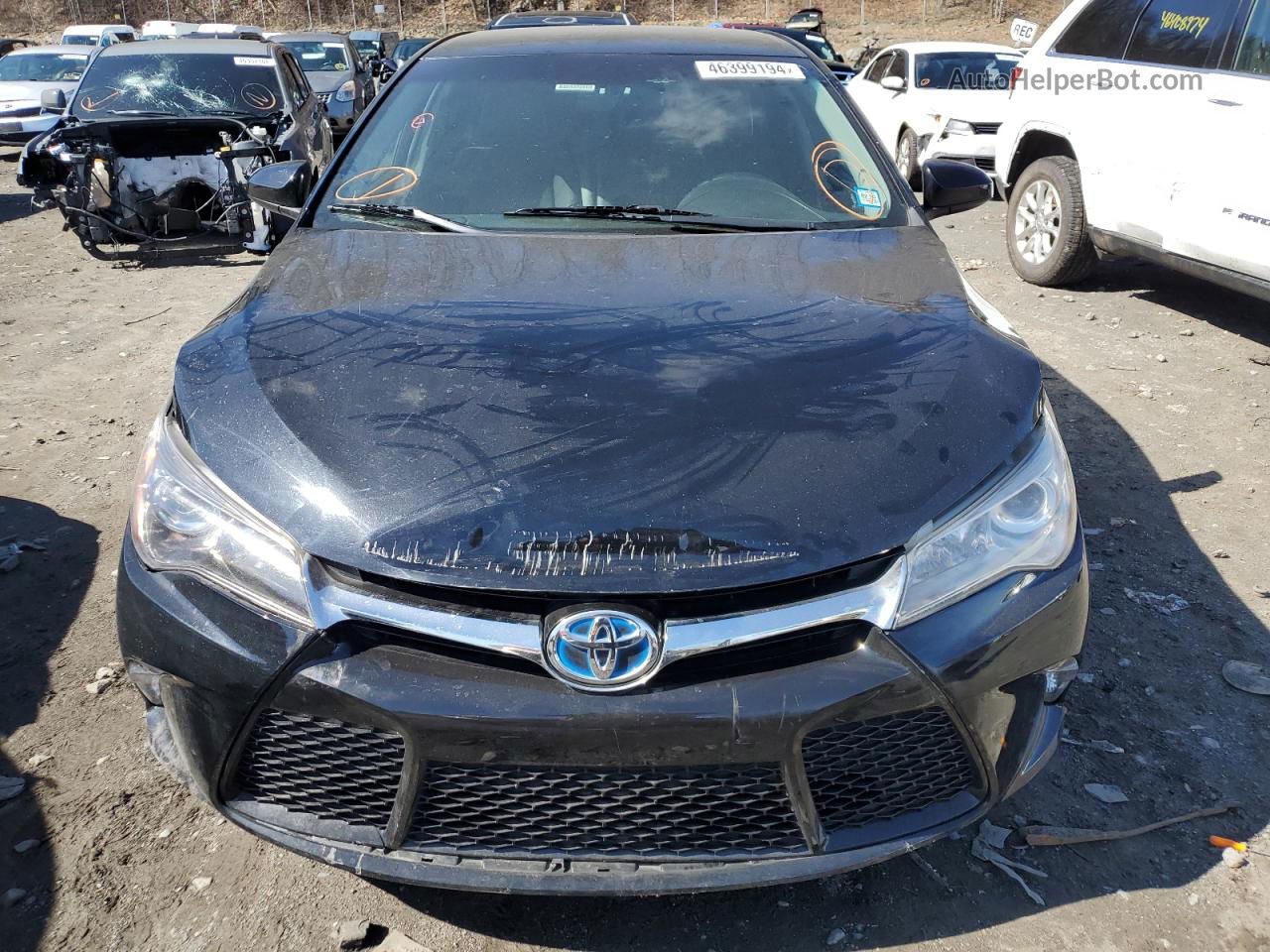 2016 Toyota Camry Le Black vin: 4T1BF1FK1GU198057