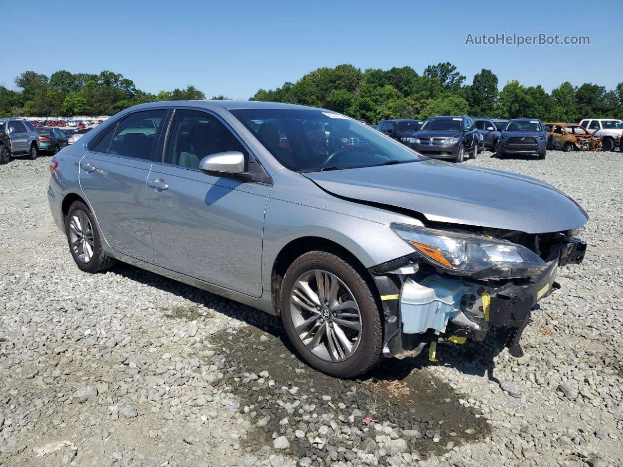 2016 Toyota Camry Le Серебряный vin: 4T1BF1FK1GU250156