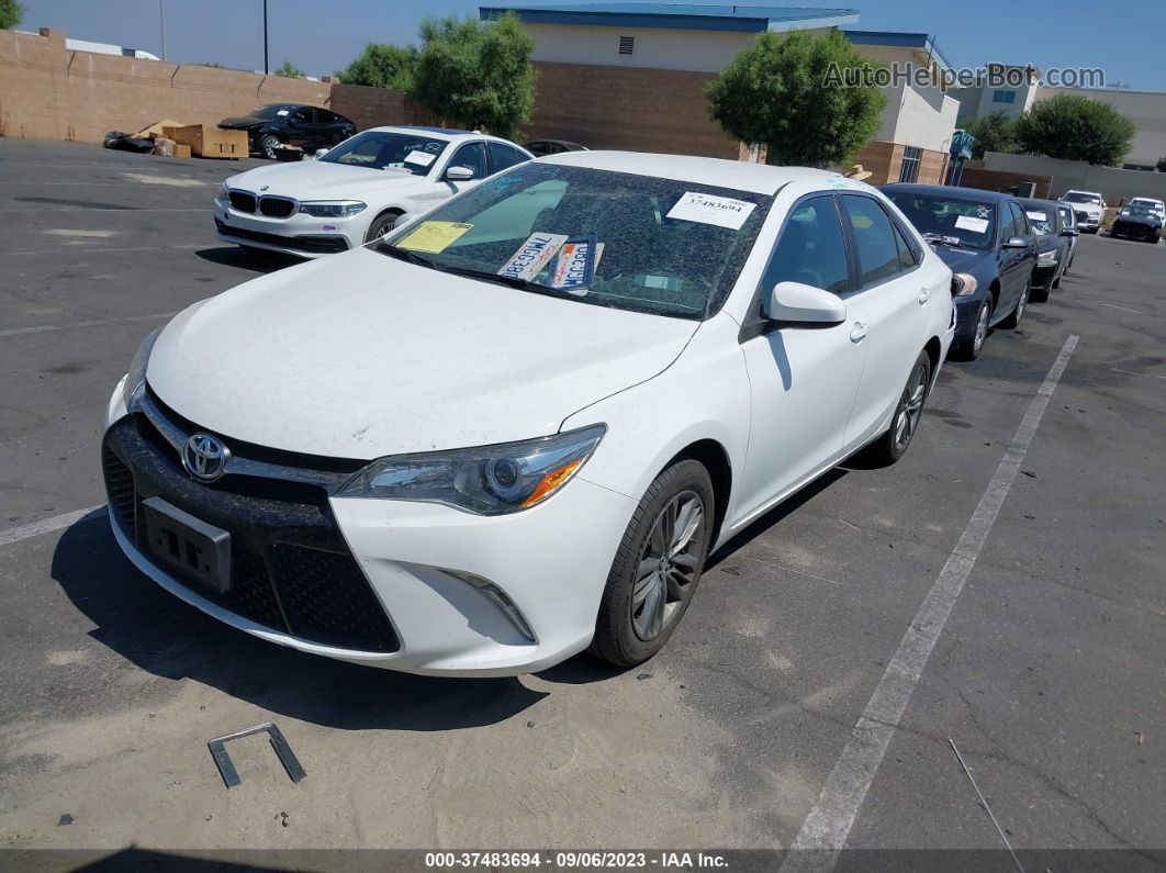 2016 Toyota Camry Xle/se/le/xse Белый vin: 4T1BF1FK1GU510295