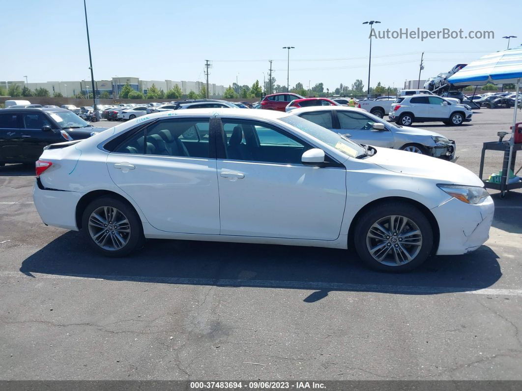 2016 Toyota Camry Xle/se/le/xse Белый vin: 4T1BF1FK1GU510295