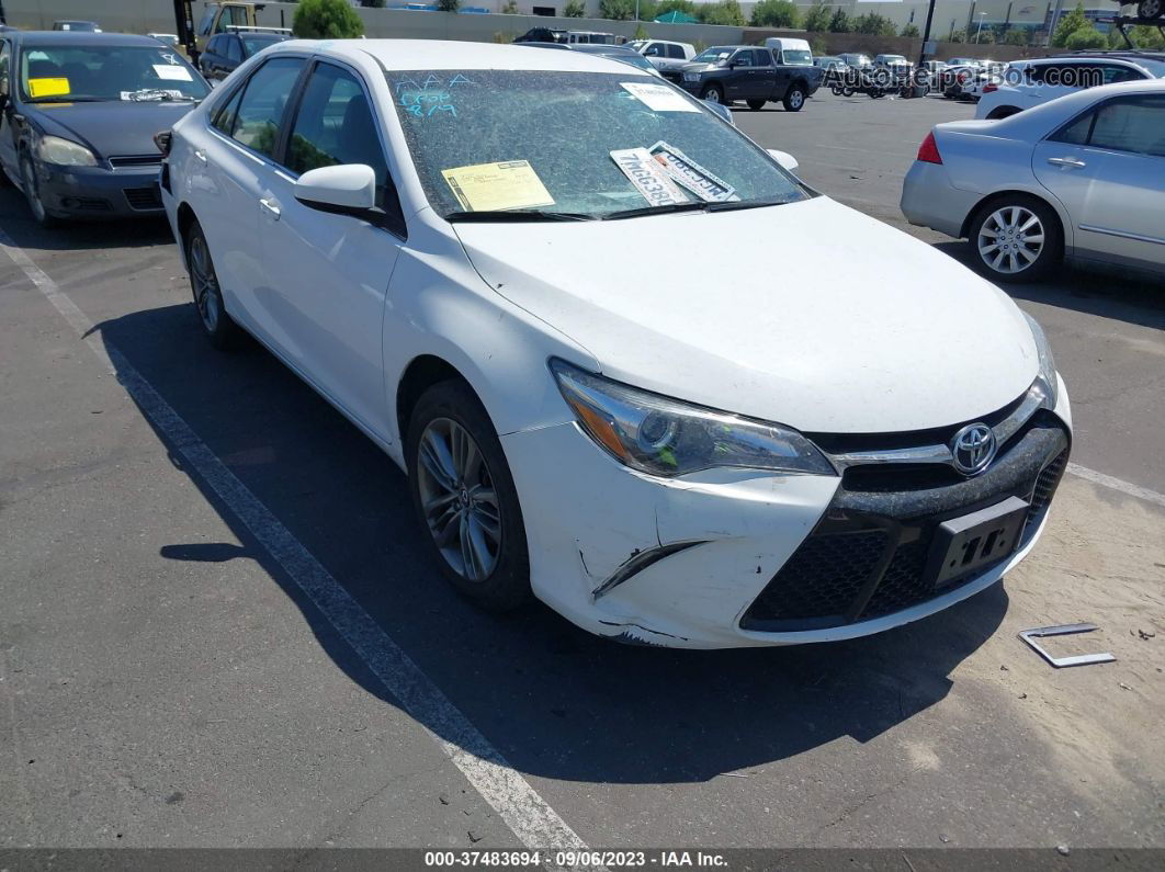 2016 Toyota Camry Xle/se/le/xse Белый vin: 4T1BF1FK1GU510295