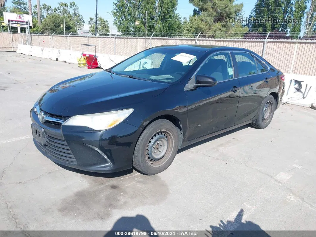 2016 Toyota Camry Le Black vin: 4T1BF1FK1GU514797