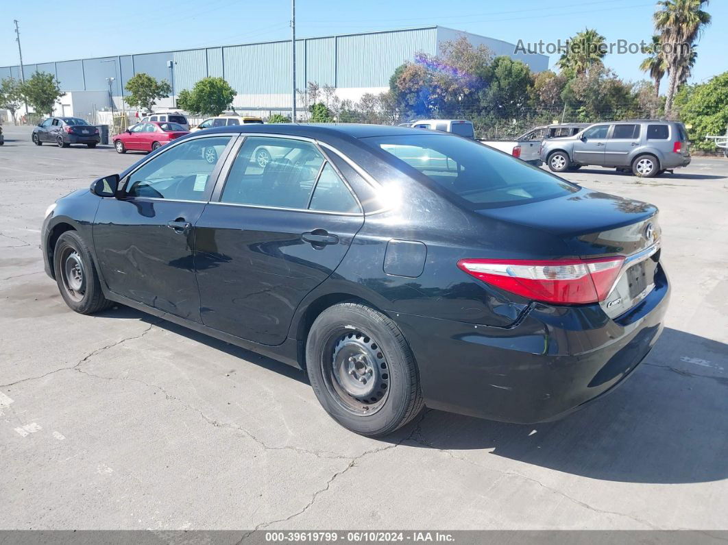 2016 Toyota Camry Le Black vin: 4T1BF1FK1GU514797