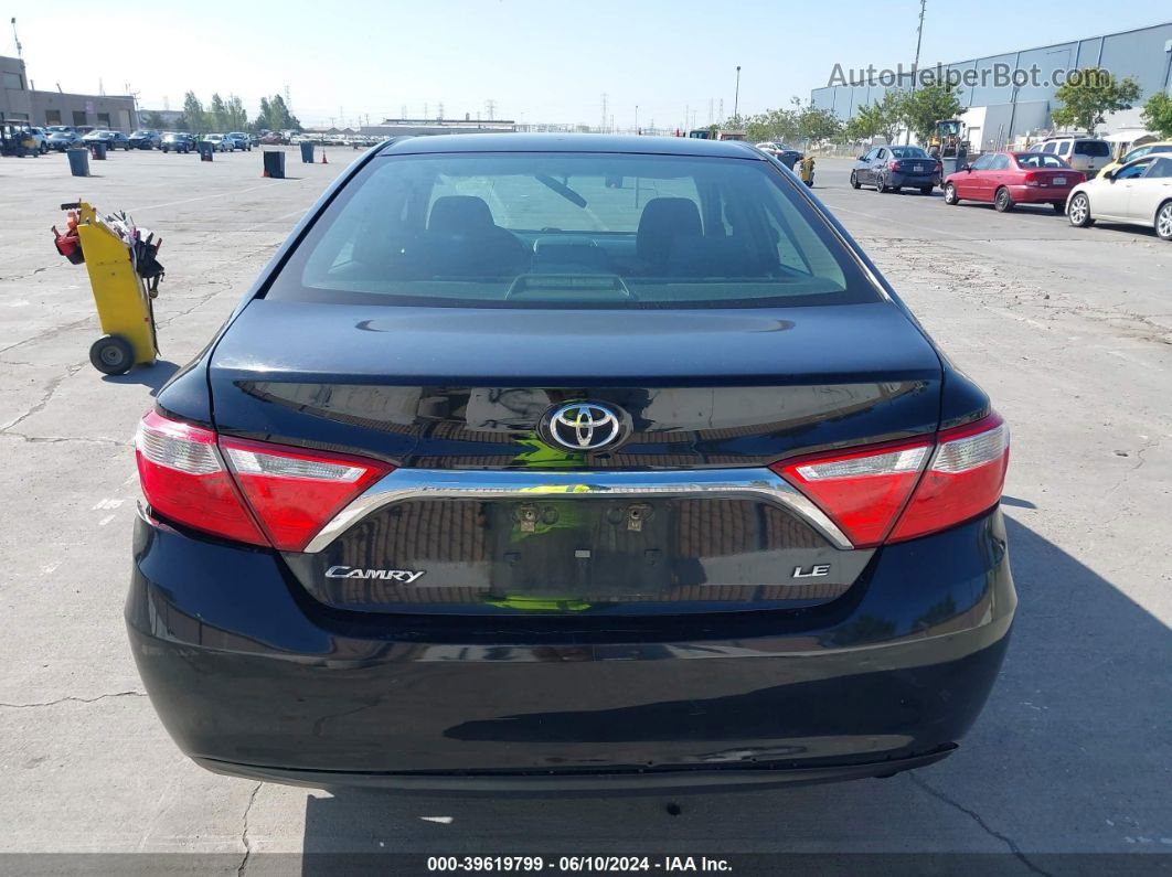 2016 Toyota Camry Le Black vin: 4T1BF1FK1GU514797