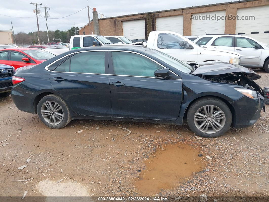 2016 Toyota Camry Se Black vin: 4T1BF1FK1GU520888