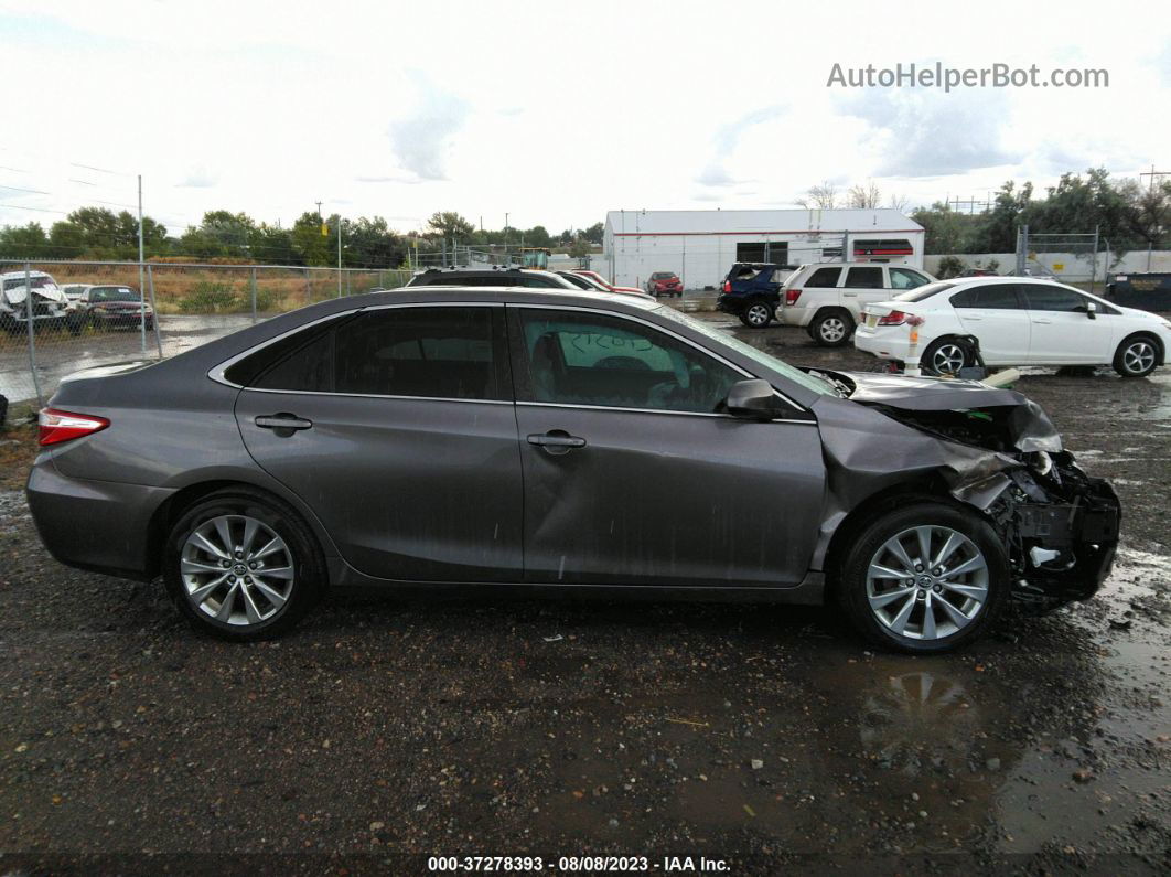 2016 Toyota Camry Xle/se/le/xse Gray vin: 4T1BF1FK1GU528845