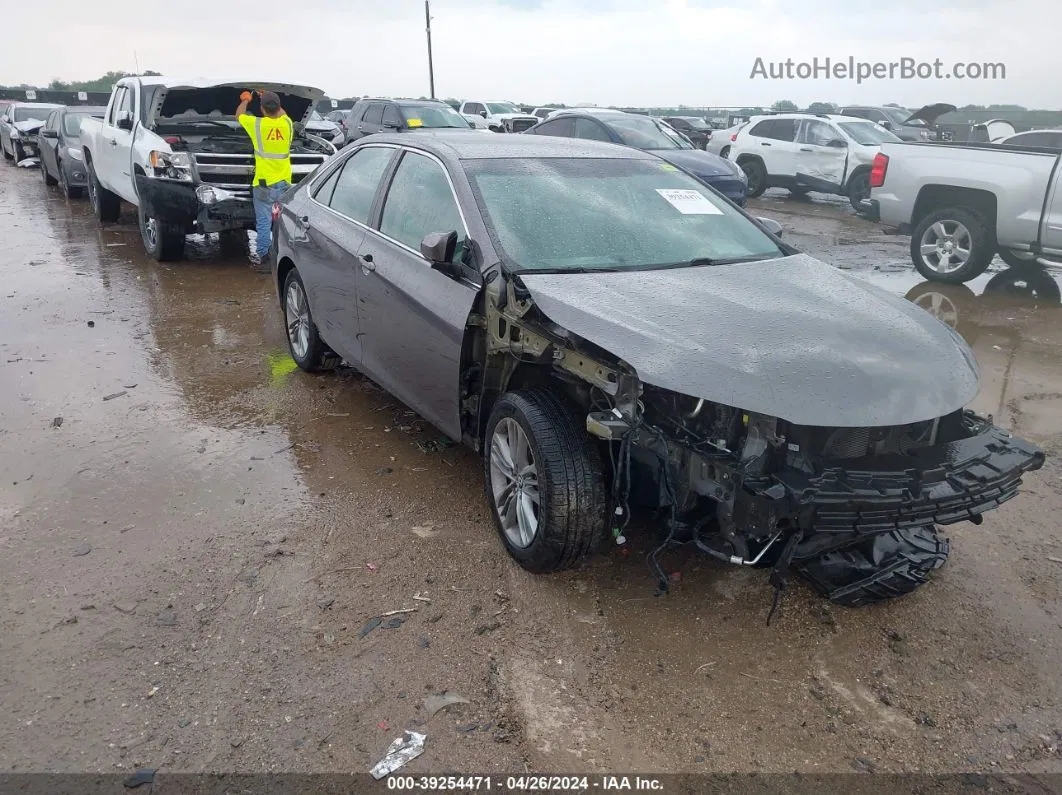 2016 Toyota Camry Se Серый vin: 4T1BF1FK1GU543054