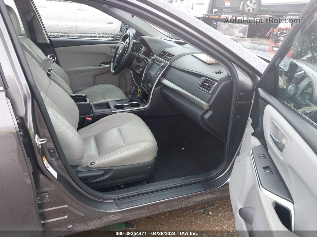 2016 Toyota Camry Se Серый vin: 4T1BF1FK1GU543054