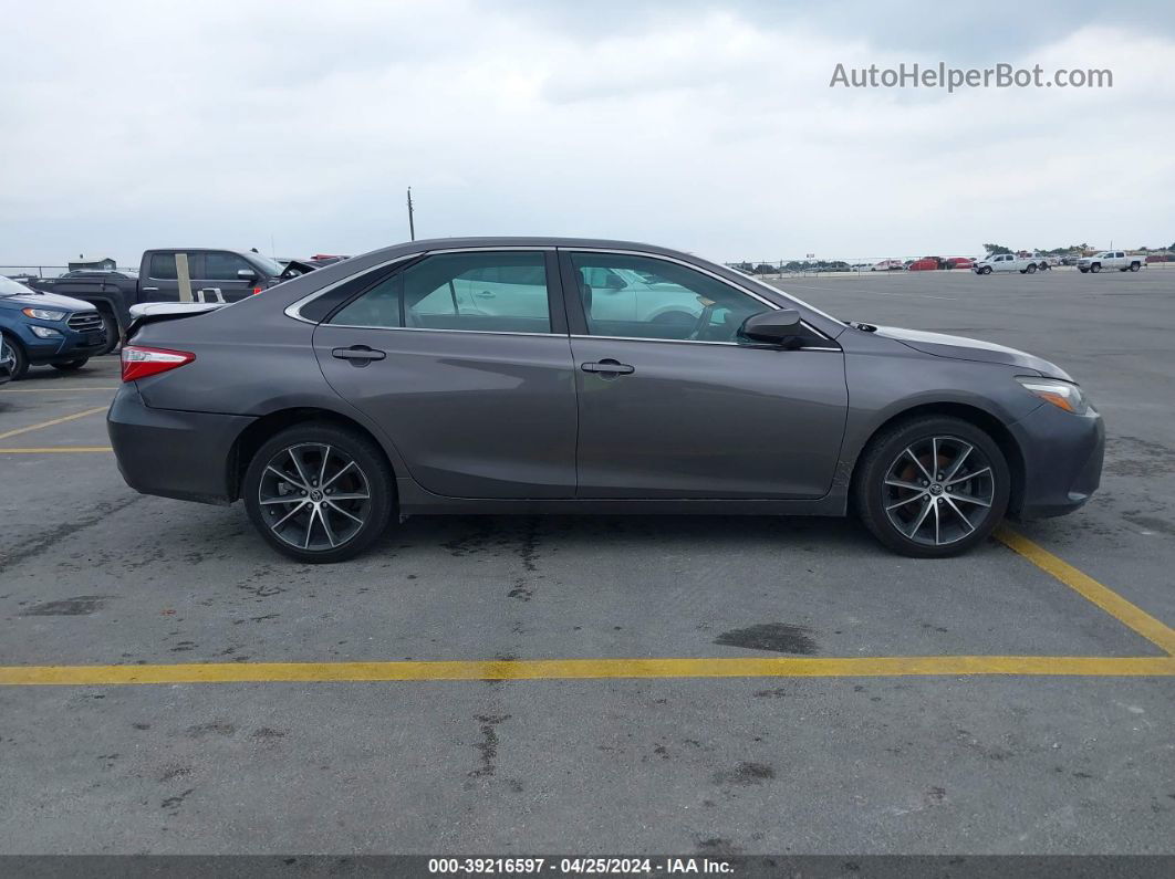 2016 Toyota Camry Xse Gray vin: 4T1BF1FK1GU559173