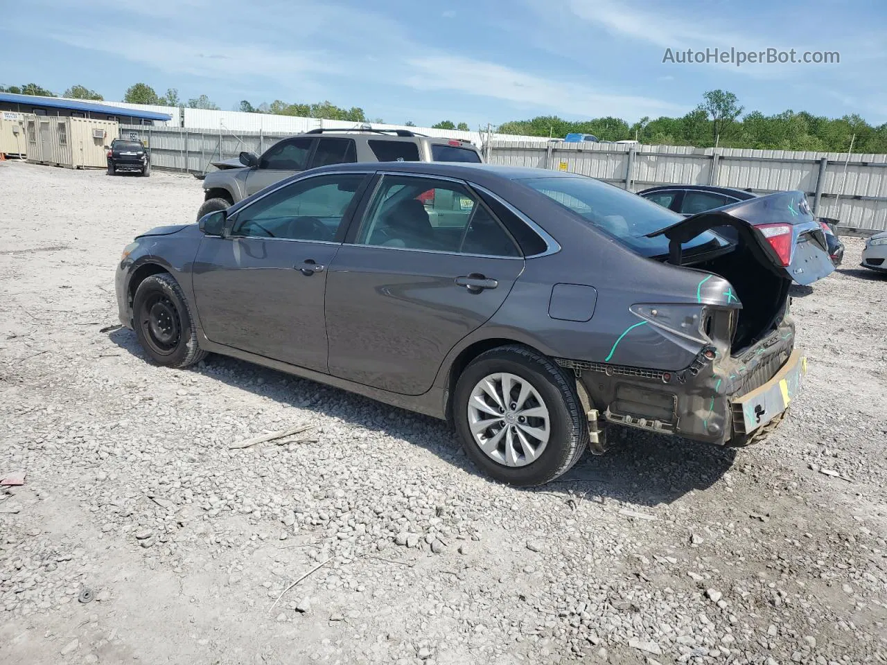 2016 Toyota Camry Le Gray vin: 4T1BF1FK1GU608999