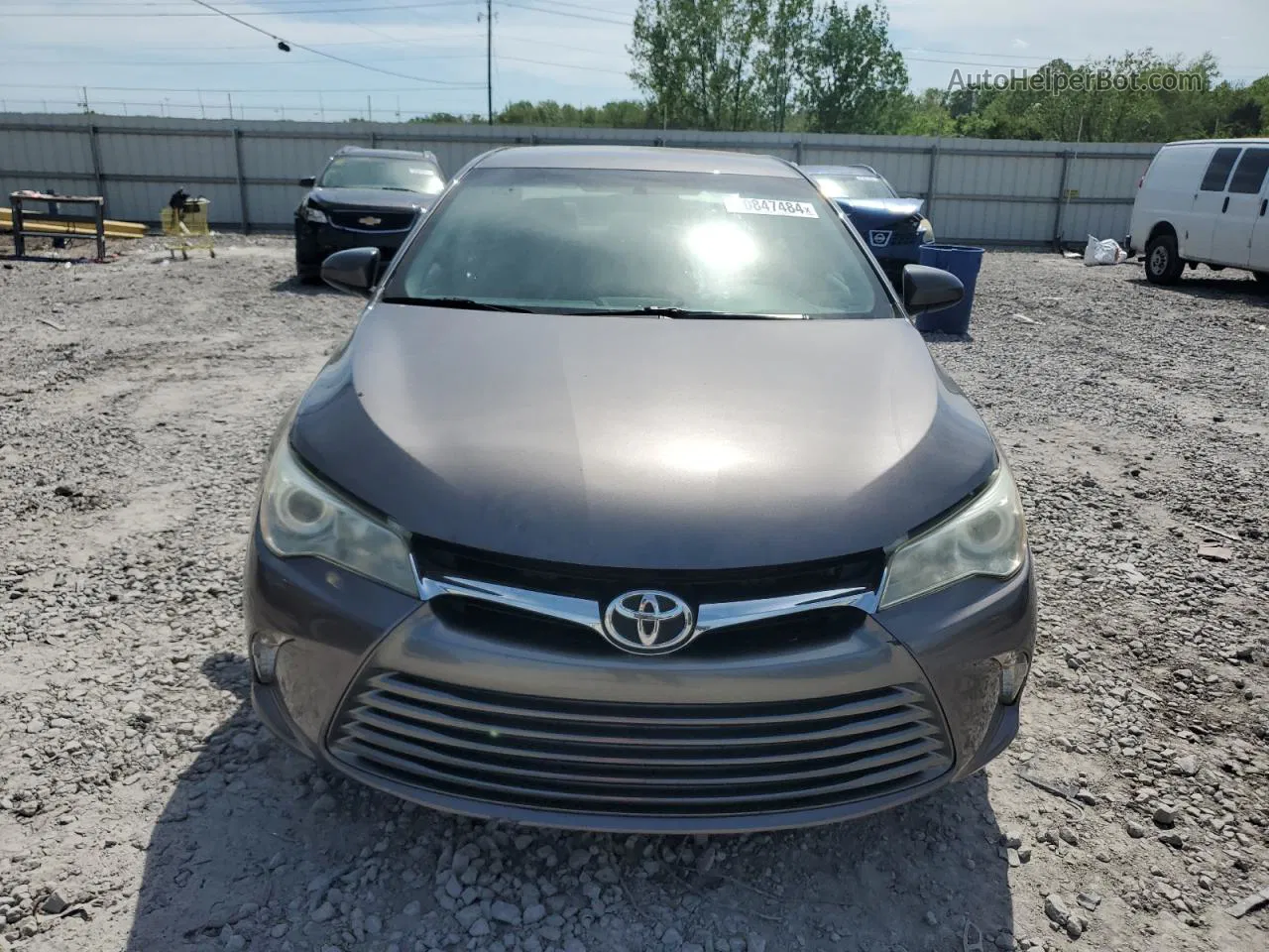 2016 Toyota Camry Le Gray vin: 4T1BF1FK1GU608999