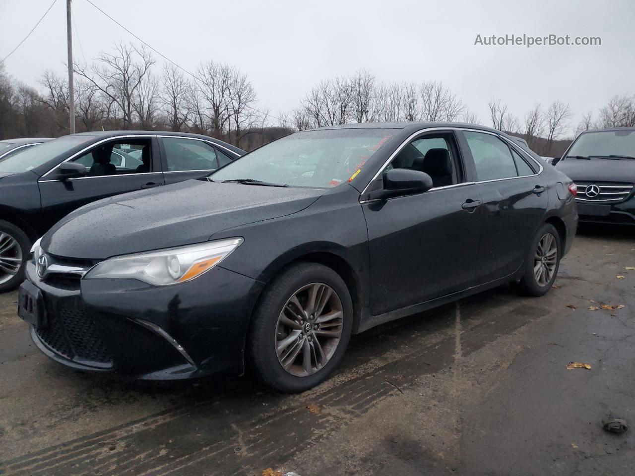 2016 Toyota Camry Le Black vin: 4T1BF1FK1GU615449