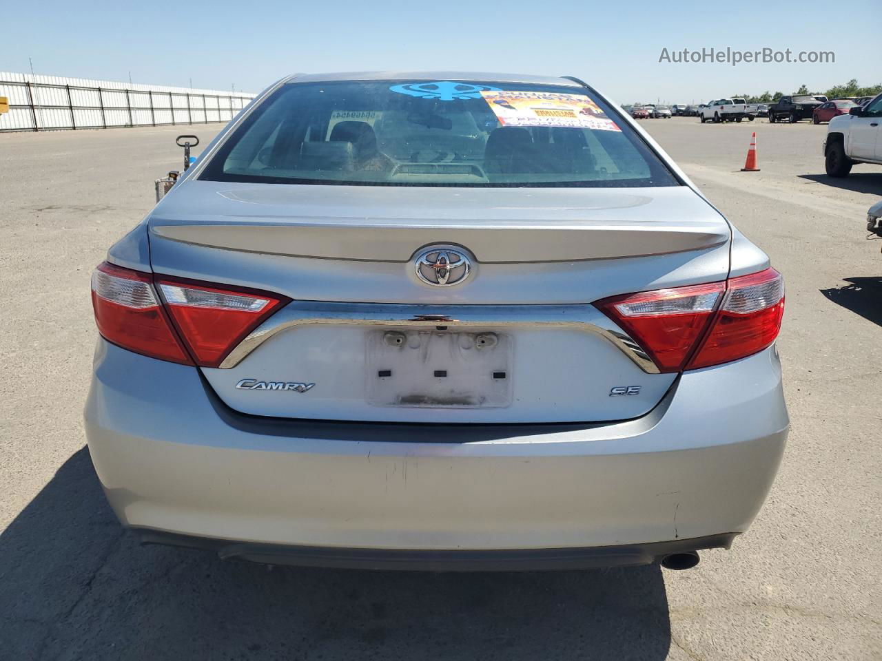 2017 Toyota Camry Le Silver vin: 4T1BF1FK1HU311085