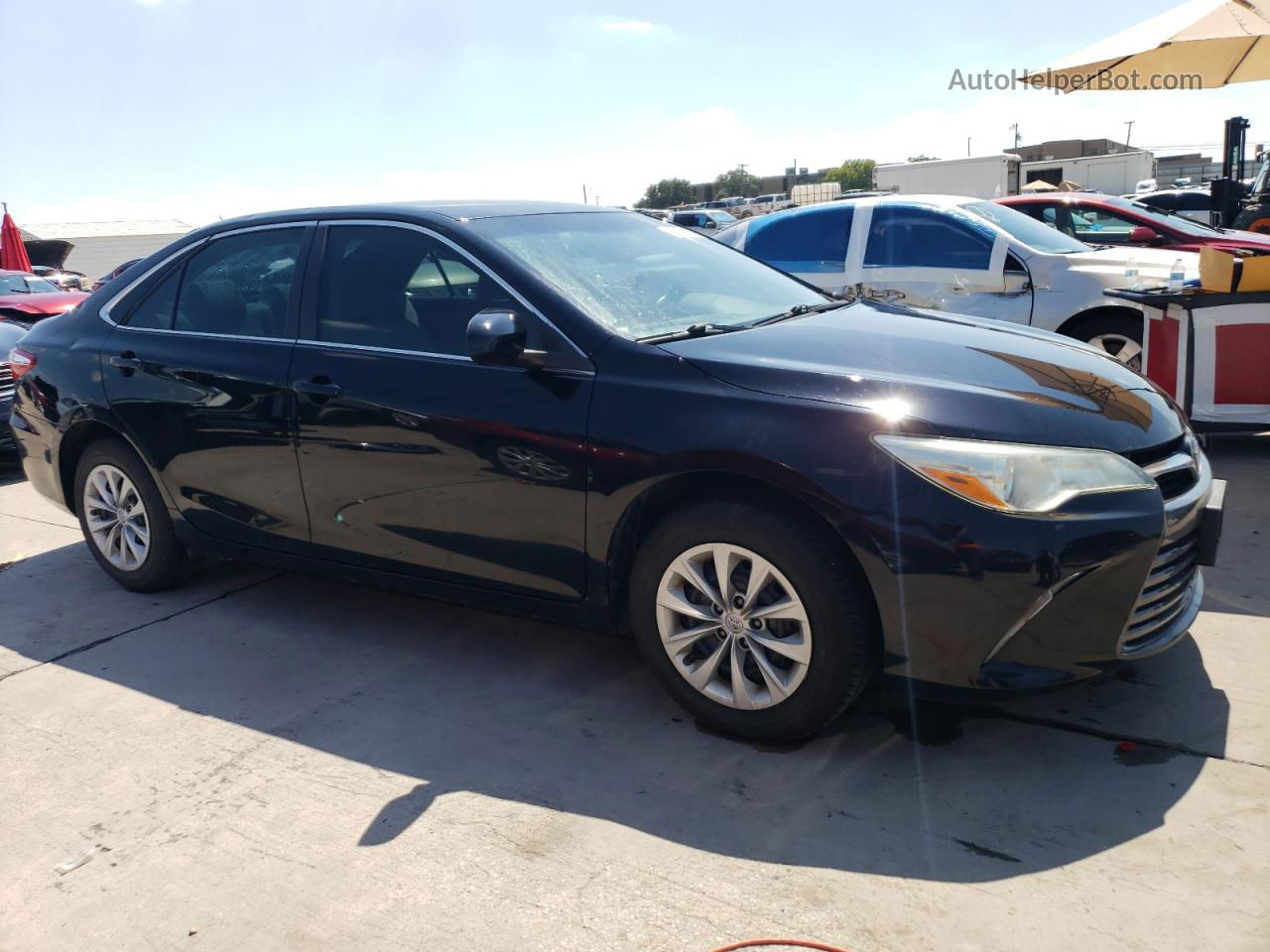 2017 Toyota Camry Le Black vin: 4T1BF1FK1HU323740