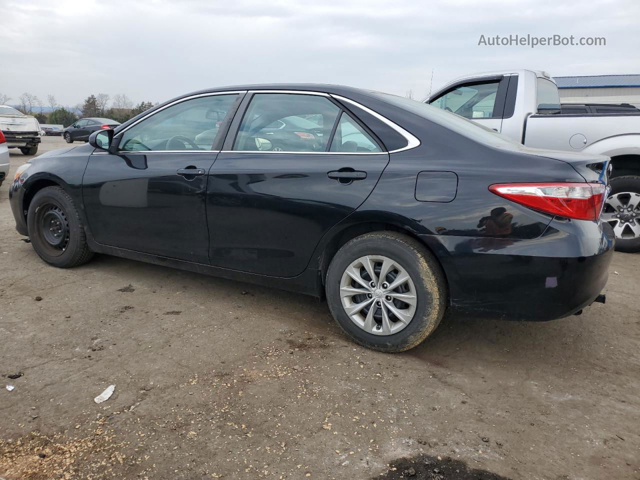 2017 Toyota Camry Le Black vin: 4T1BF1FK1HU370640