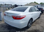 2017 Toyota Camry Se White vin: 4T1BF1FK1HU373375