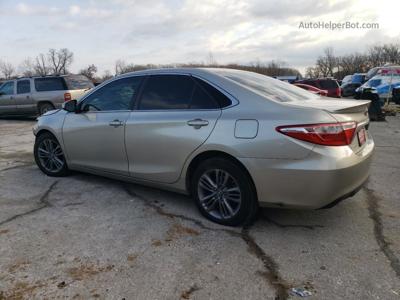 2017 Toyota Camry Le Бежевый vin: 4T1BF1FK1HU375742