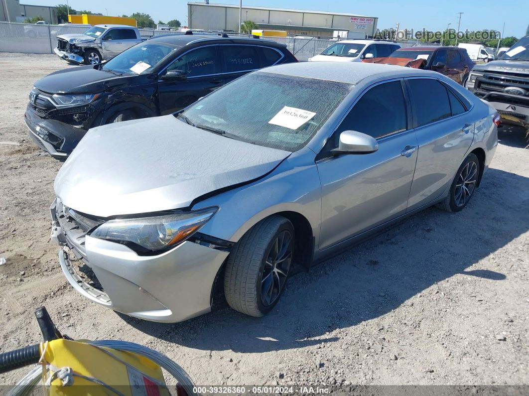 2017 Toyota Camry Xse Silver vin: 4T1BF1FK1HU443635