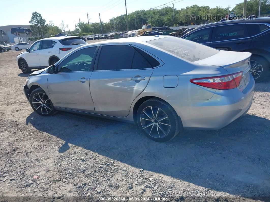 2017 Toyota Camry Xse Silver vin: 4T1BF1FK1HU443635