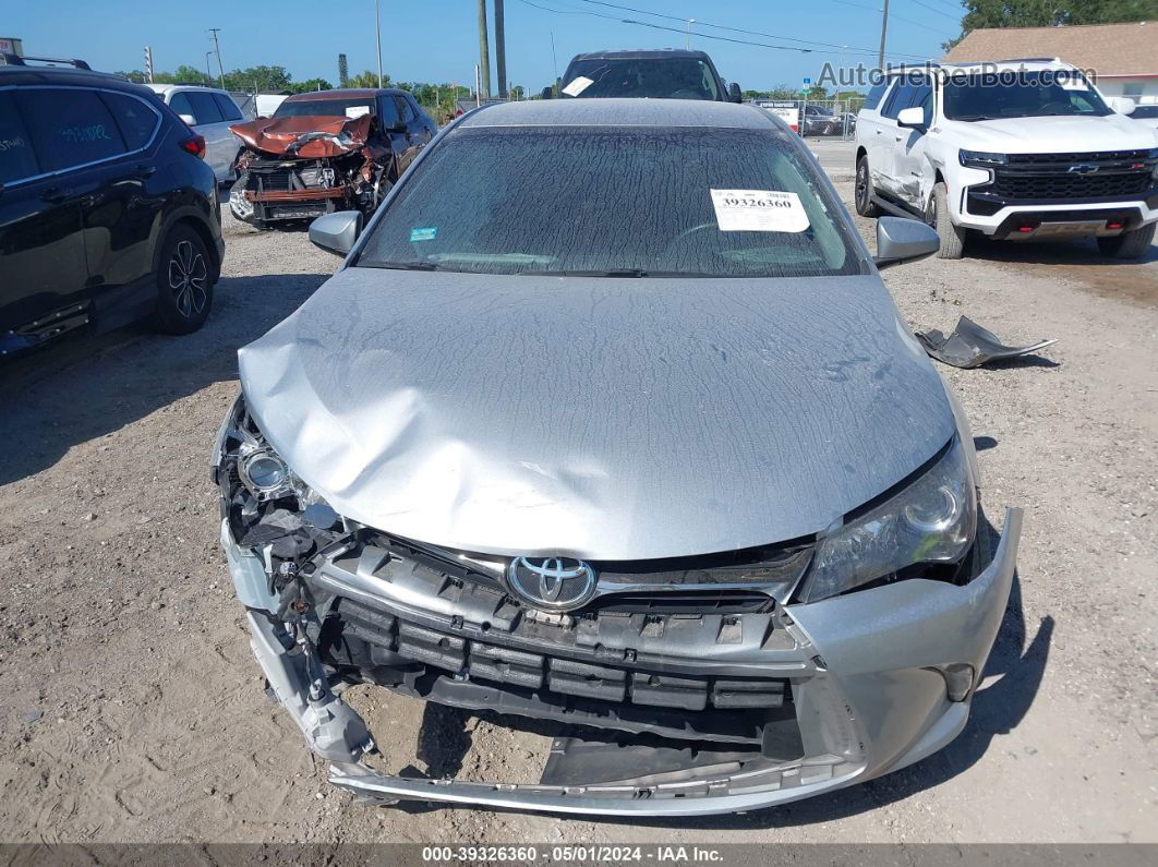 2017 Toyota Camry Xse Silver vin: 4T1BF1FK1HU443635