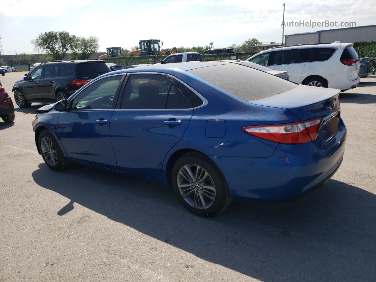2017 Toyota Camry Le Blue vin: 4T1BF1FK1HU656083