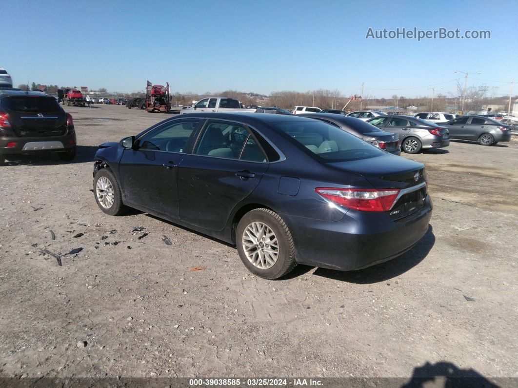 2017 Toyota Camry Le Dark Blue vin: 4T1BF1FK1HU708781