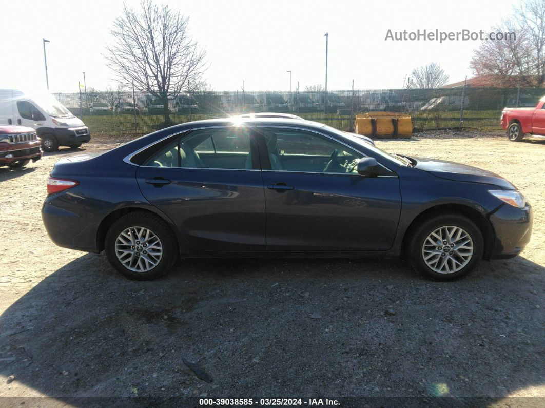 2017 Toyota Camry Le Dark Blue vin: 4T1BF1FK1HU708781