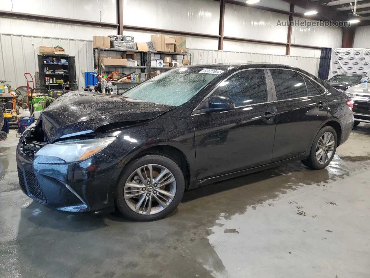 2017 Toyota Camry Le Black vin: 4T1BF1FK1HU743482