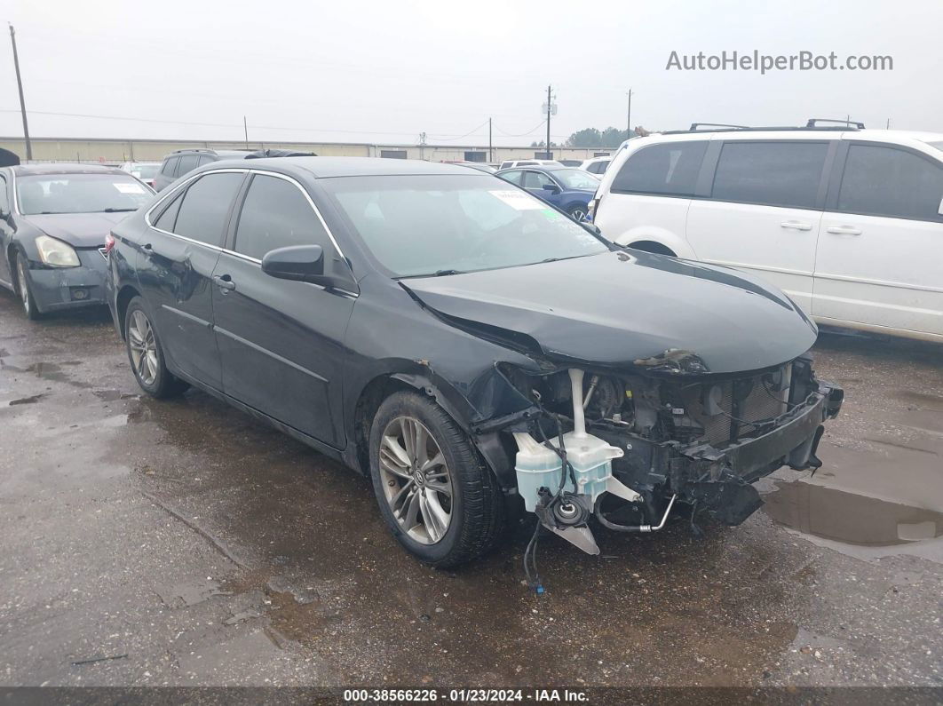 2017 Toyota Camry Se Black vin: 4T1BF1FK1HU776000