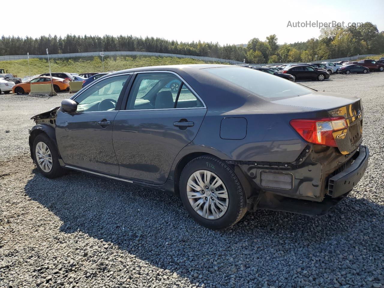 2012 Toyota Camry Base Черный vin: 4T1BF1FK2CU007241