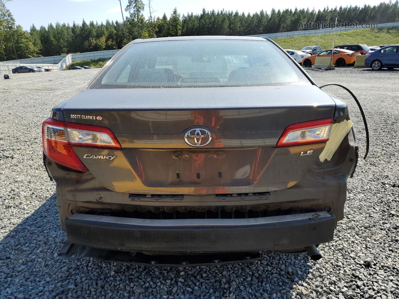 2012 Toyota Camry Base Черный vin: 4T1BF1FK2CU007241