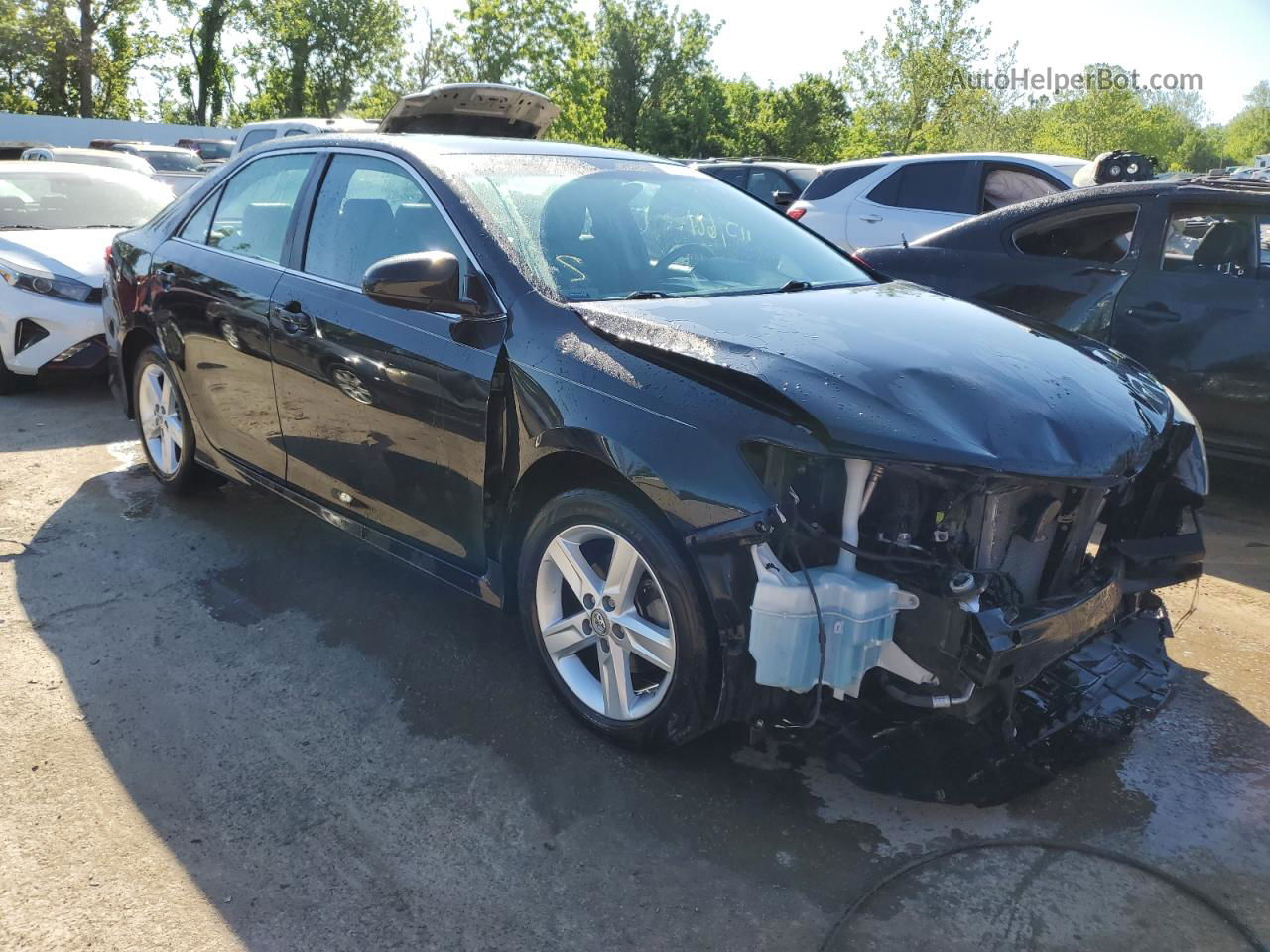 2012 Toyota Camry Base Black vin: 4T1BF1FK2CU013332