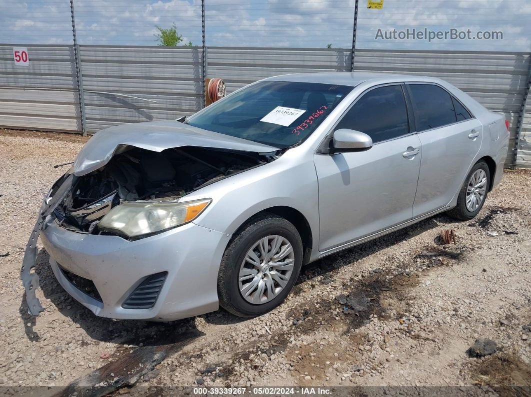 2012 Toyota Camry Le Silver vin: 4T1BF1FK2CU025061