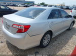 2012 Toyota Camry Le Silver vin: 4T1BF1FK2CU025061