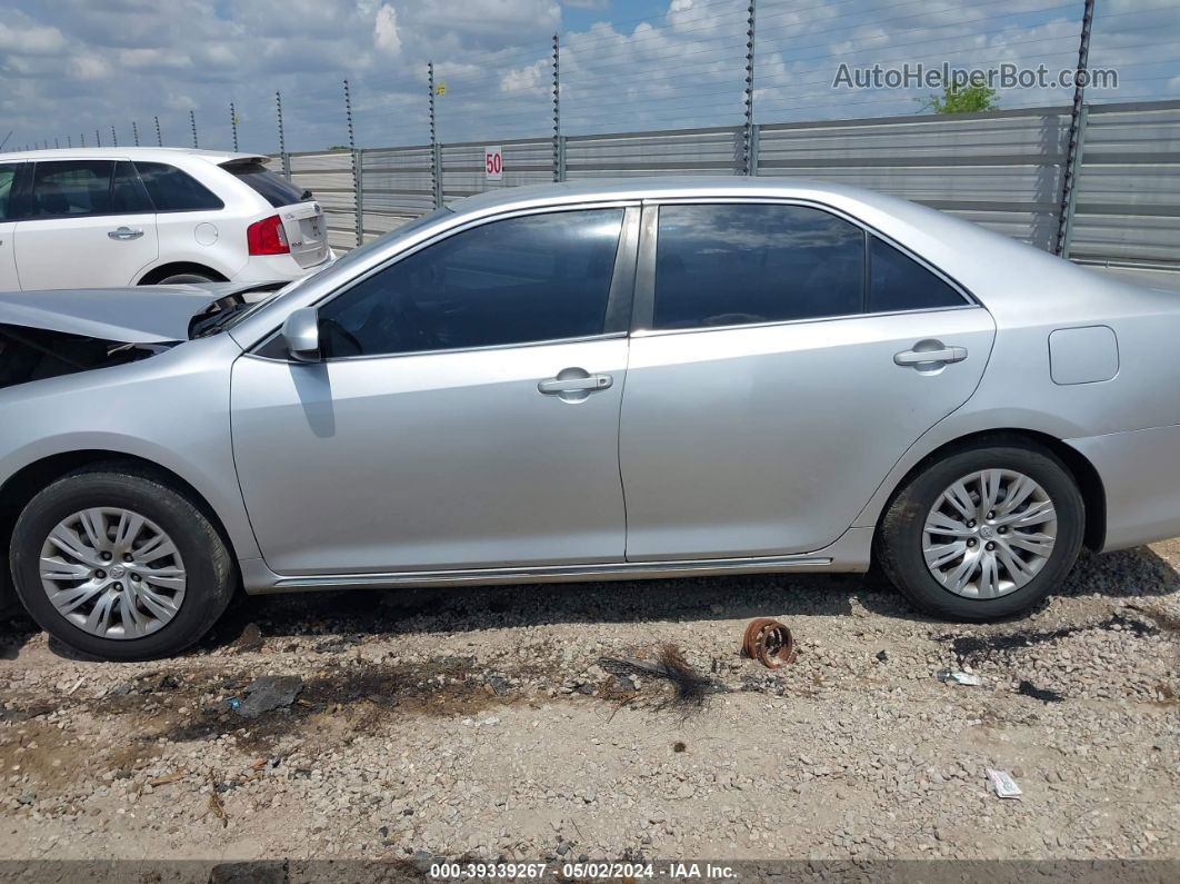 2012 Toyota Camry Le Серебряный vin: 4T1BF1FK2CU025061