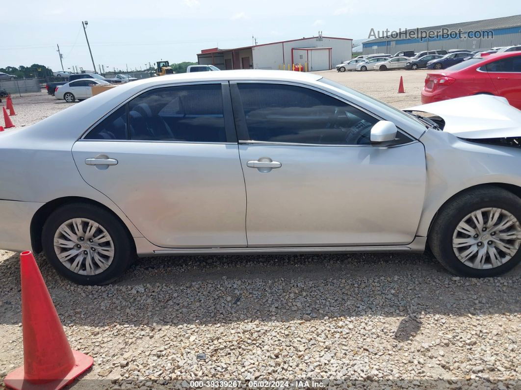 2012 Toyota Camry Le Silver vin: 4T1BF1FK2CU025061