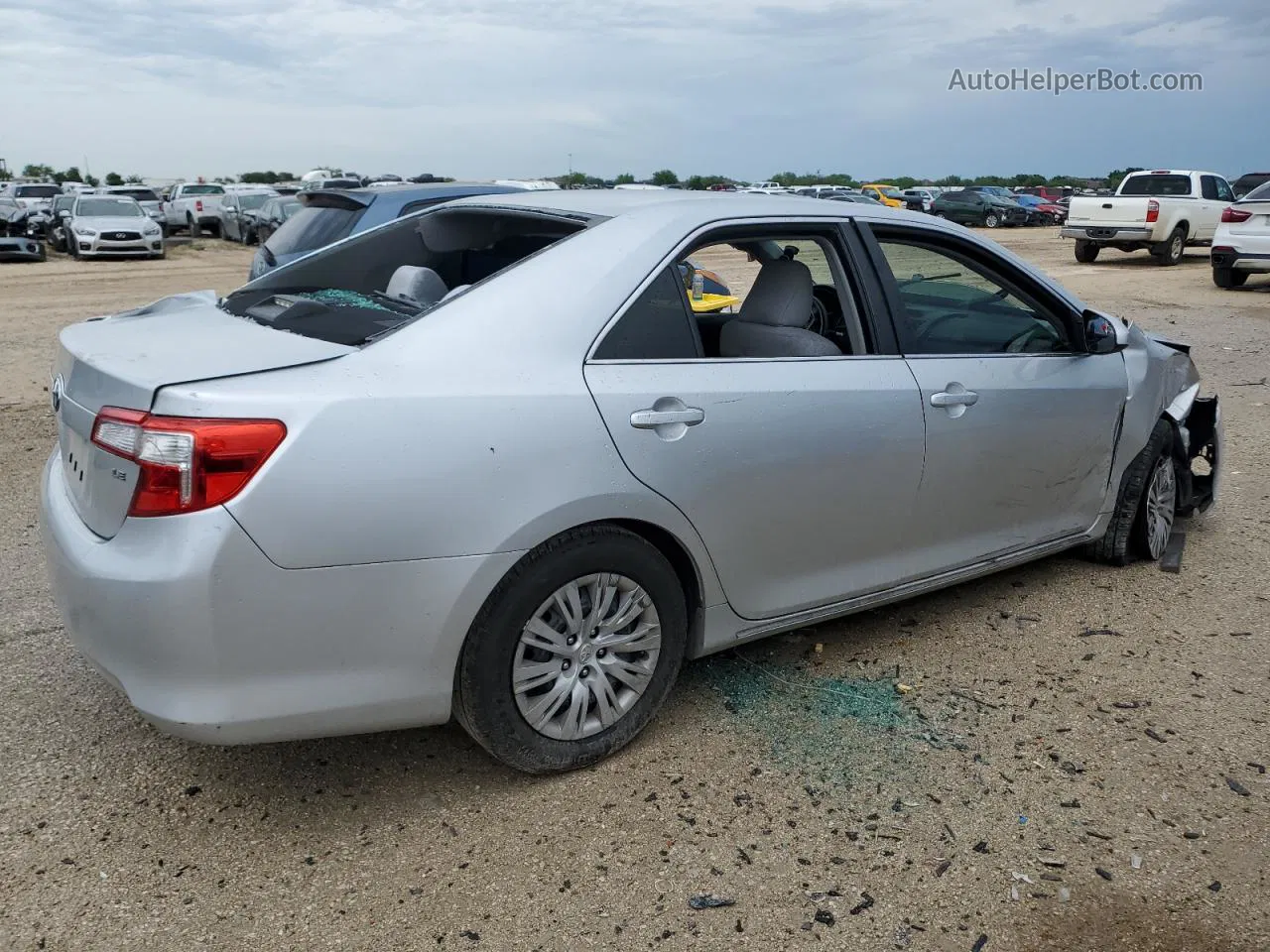 2012 Toyota Camry Base Silver vin: 4T1BF1FK2CU027604