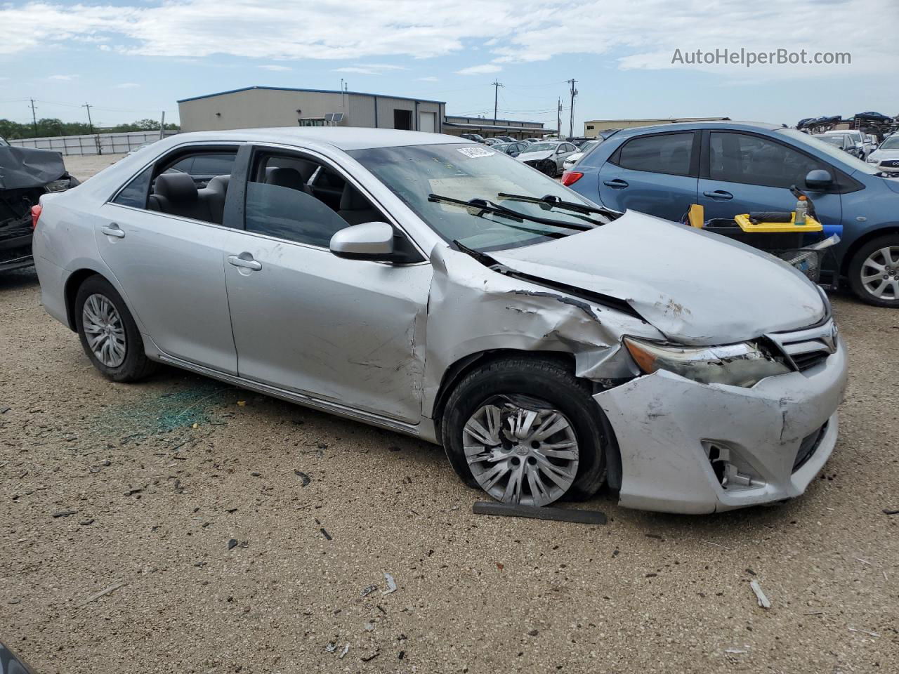 2012 Toyota Camry Base Silver vin: 4T1BF1FK2CU027604